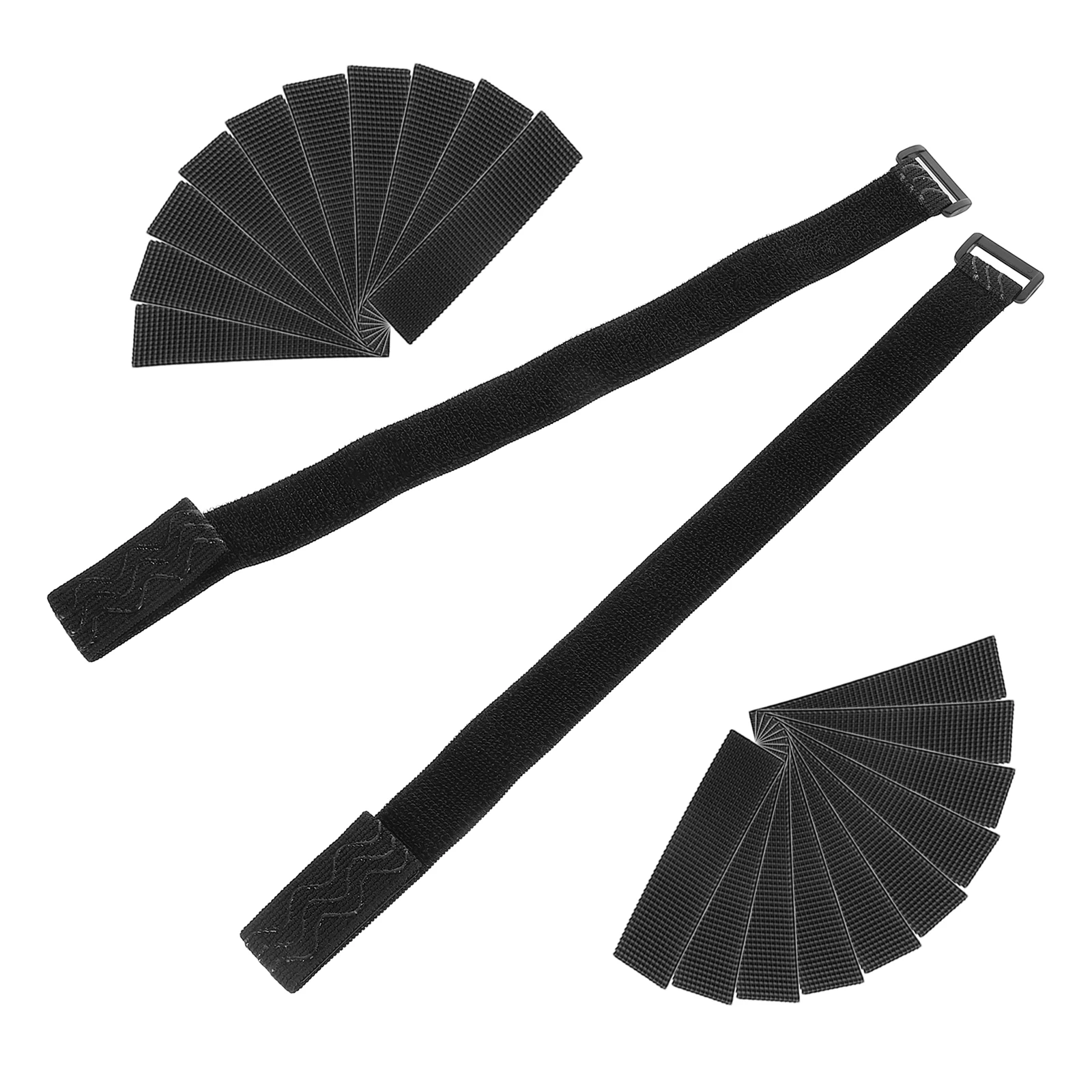 

1 Set Adjustable Anti-Slip Straps Hook Loop Fasteners Support Stabilizers Secure Belts For Tall Knee High Boots Boot Retention