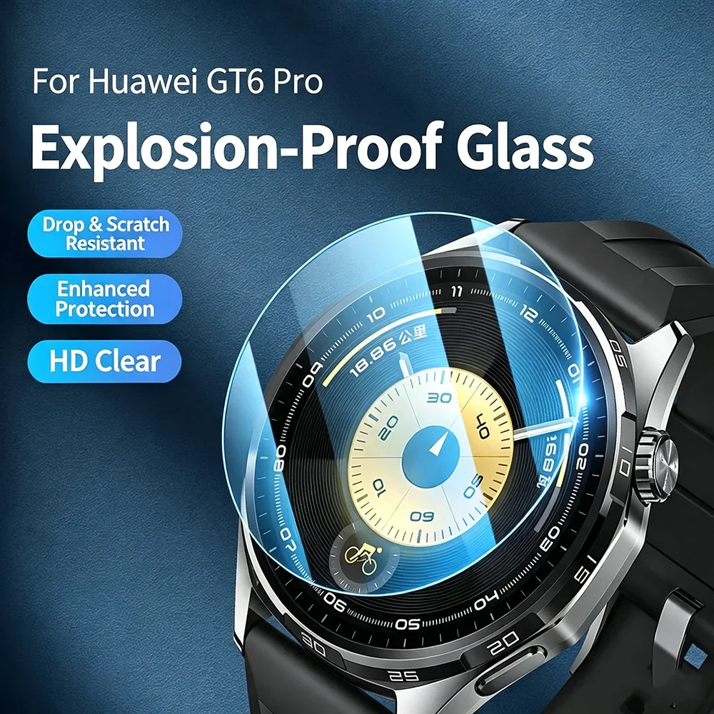 HANNUO Protective Film For Huawei Watch GT6 Pro GT6 41MM 46MM HD Clear Full Coverage Screen For Huawei Watch GT6 Accessories