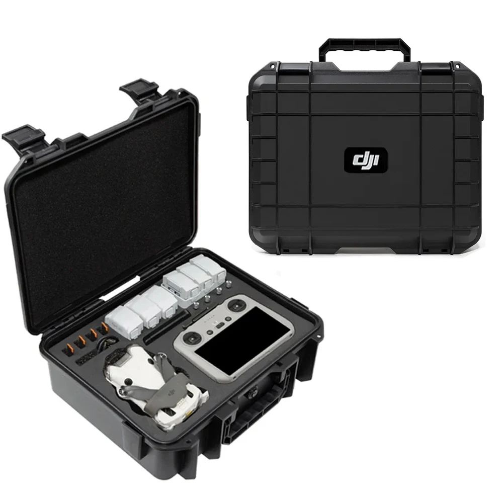 Explosion-proof Box For DJI Mini 4 Pro Accessories Safety Case Storage Bag Compatible with DJI RC2/RC-N2 Remote Control Battery