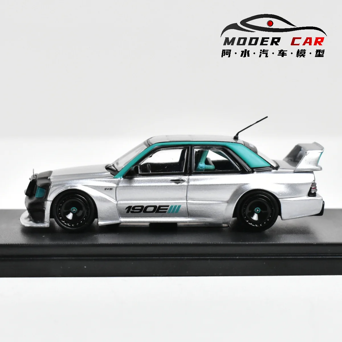 Rhino Model RM 1:64 190E W201 Evo III Diecast Model Car