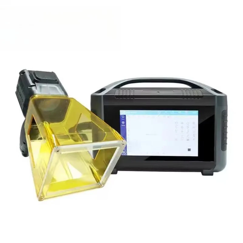 Mini   Smart   Fiber Laser Engraver Ss Aluminum Metal Plastic 20W  30W Fiber Laser Marking Machine MAX Handheld for Meatal