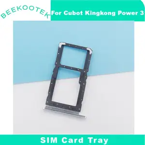 Bilashmart Original Cubot KingKong Power 3 Kingkong Power 5 SIM Card Tray SIM Card Holder Tray Card Slot Adapter CUBOT King kong Power3