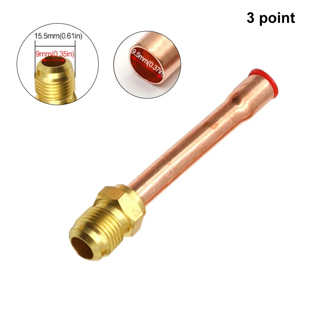 Copper Tube Brass Pipe Fitting Connector Adapeter 45 Degree For Air Conditioner 2/3/4/5/6 Points -20 To 120℃ Pipe Joint HVAC Too