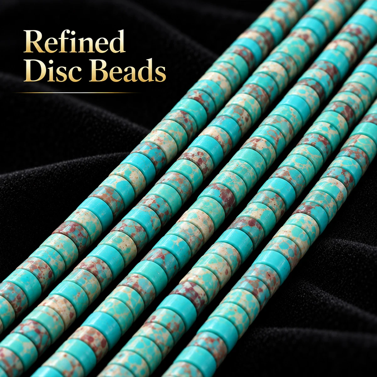 2x4mm 75–225pcs Natural Stone Imperial Pine Green Handcrafted DIY Jewelry Making Bracelet Necklace and Decorative Accessories
