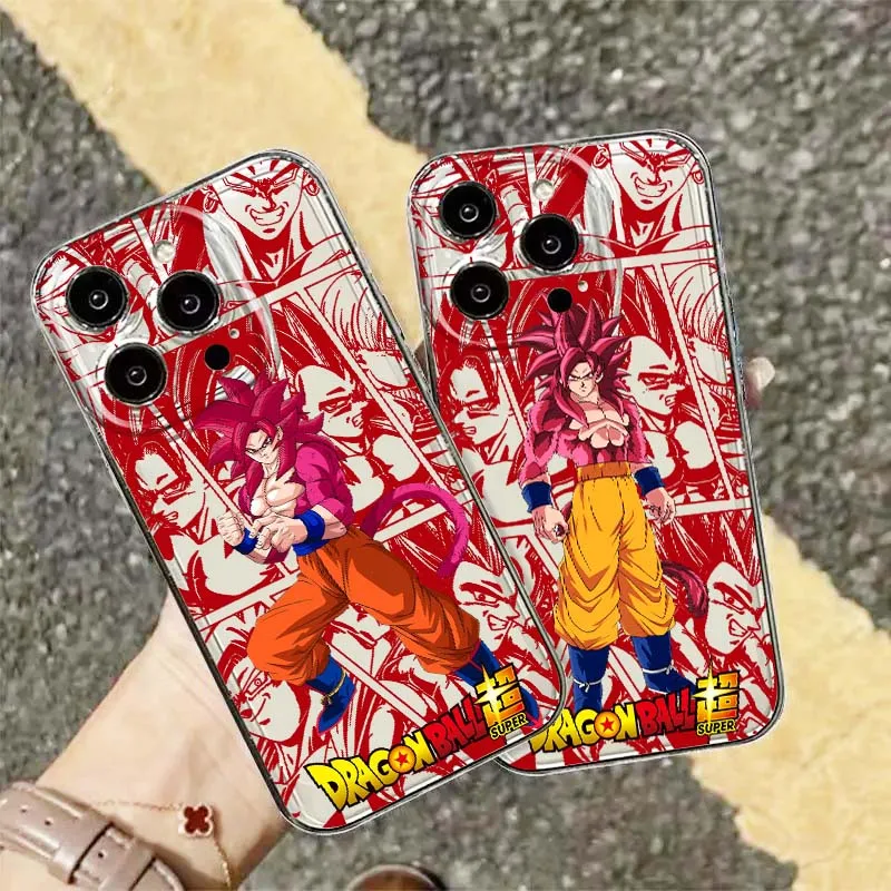 

Son Goku Manga Cool For Apple iPhone 17 16e 16 15 14 13 12 11 Pro Max Plus Mini TPU Soft Transparent Phone Case
