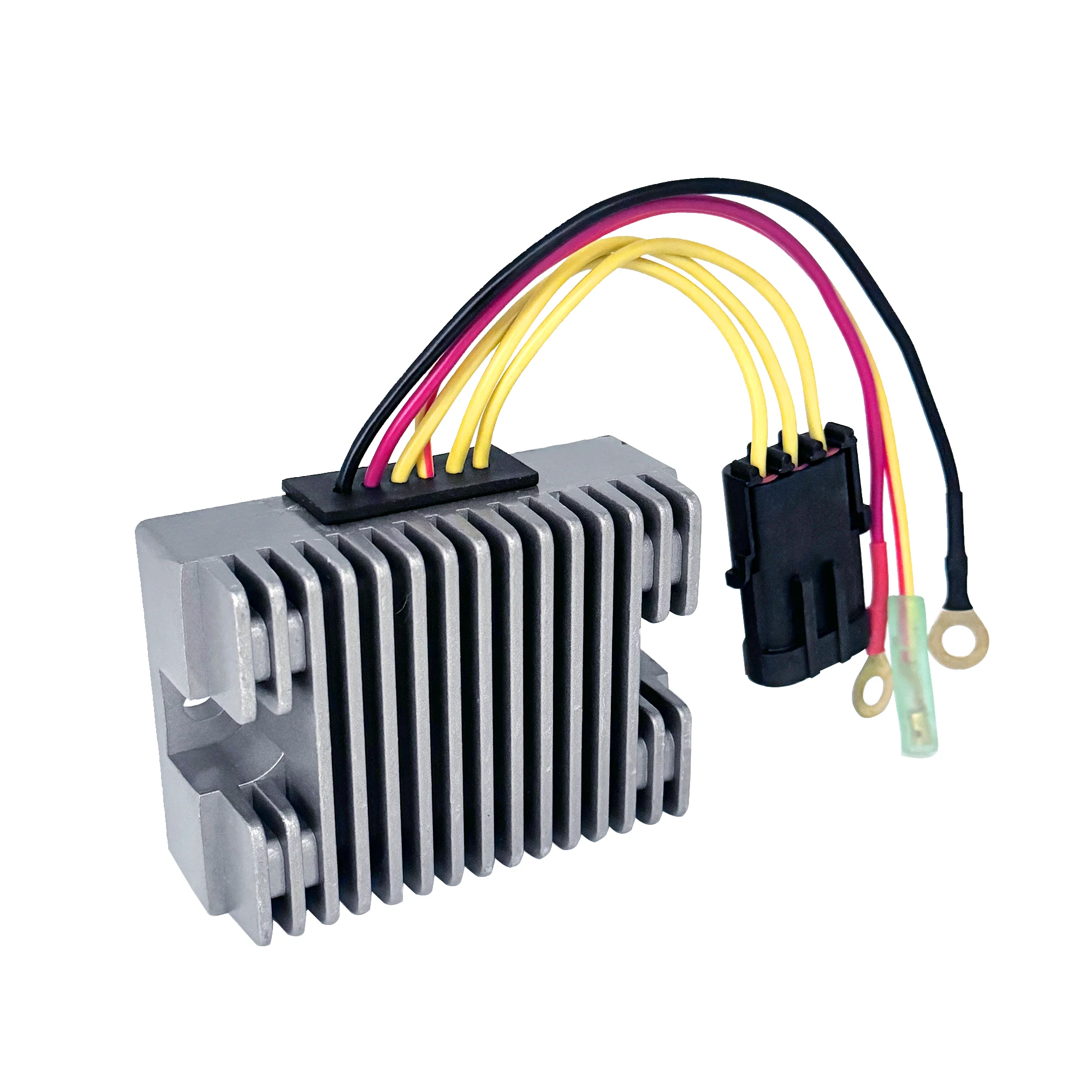 JONBO 4011182 Motorcycle Metal Voltage Regulator Rectifier Compatible with HAW300 4x4 2006-2008 Polaris 300 HO F/C