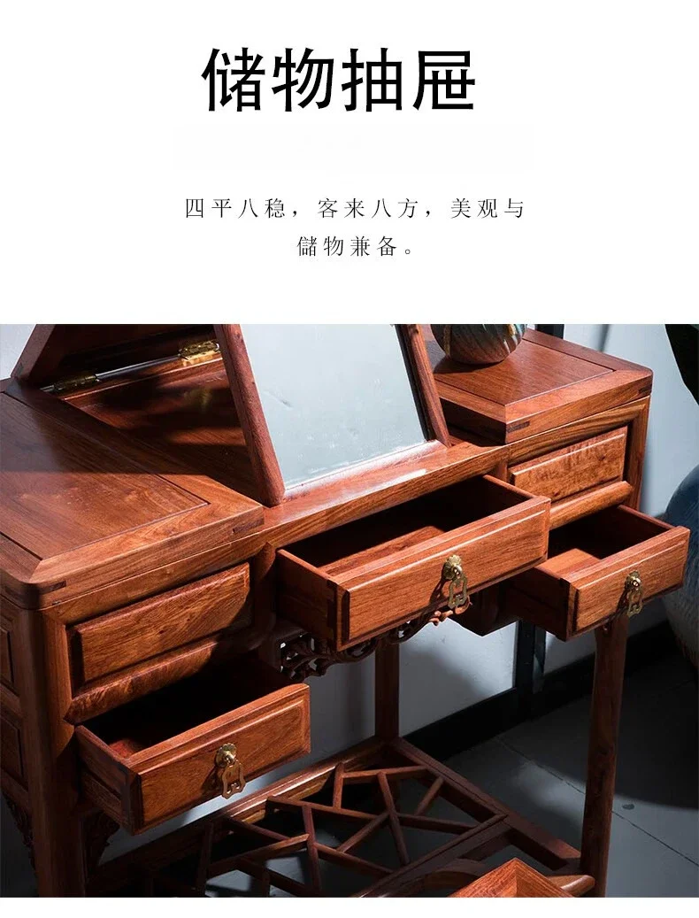 Chinese dresser, solid wood with locker, drawer dresser