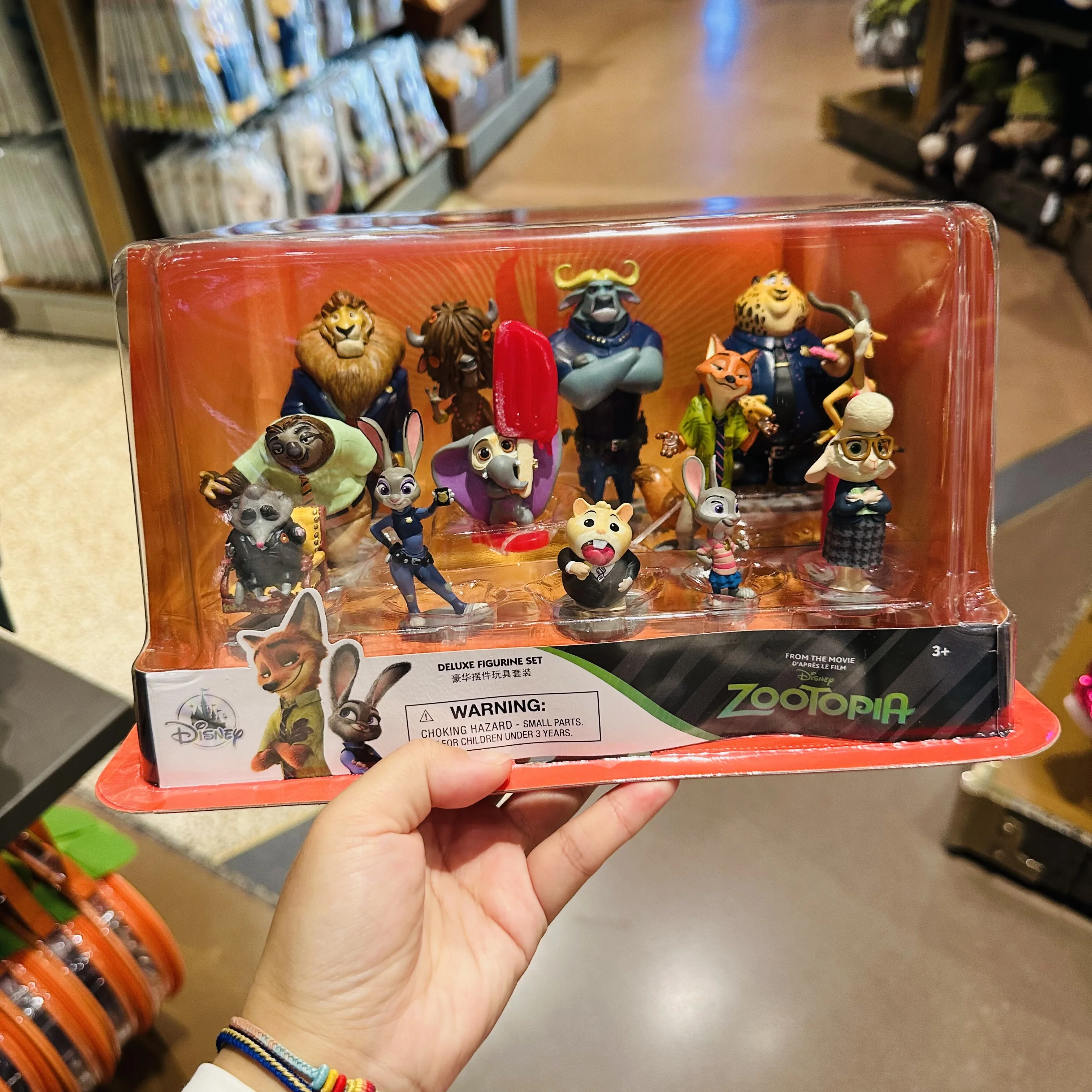 مجموعة شخصيات ديزني زوتوبيا جودي نيك آند كلاهاوسر من الكلوريد متعدد الفينيل مجموعة هدايا ديكور سطح المكتب مجموعة جميع الشخصيات مع كلاهاوسر