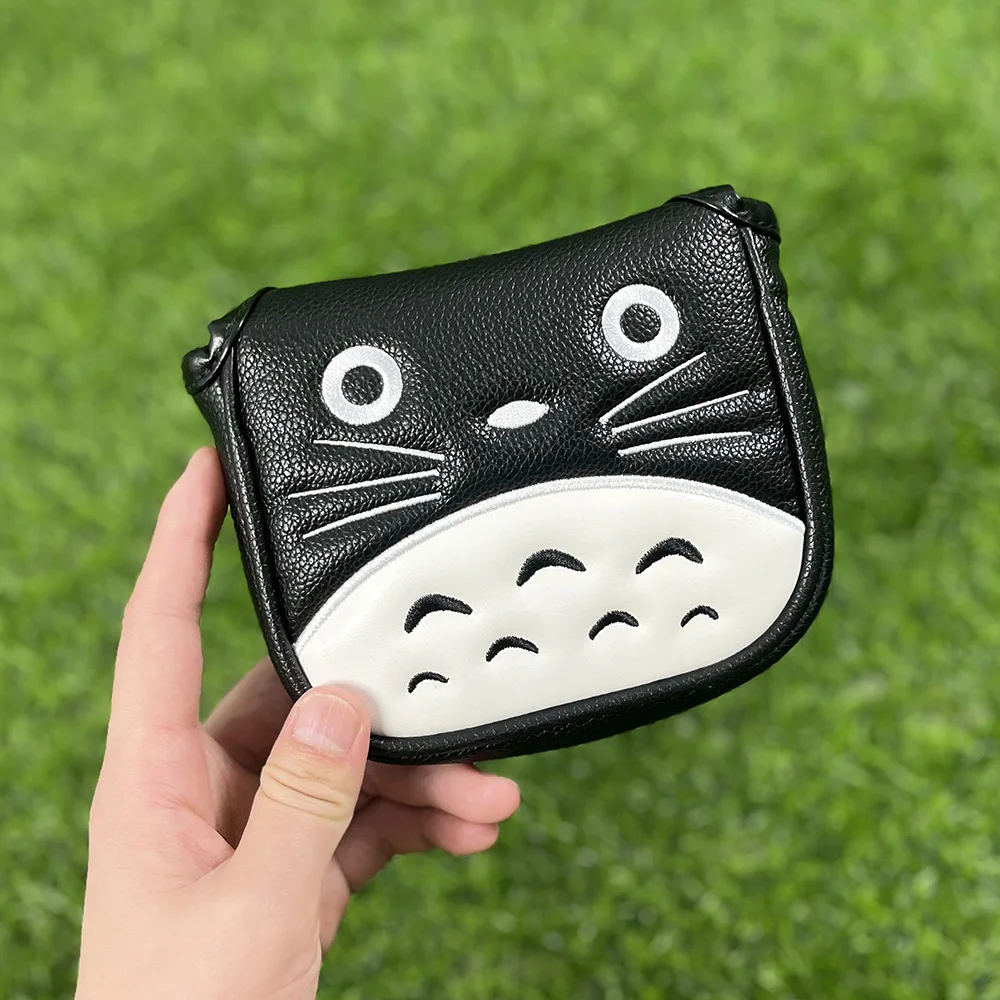 Funda para Putter de Golf Totoro, funda cuadrada de felpa con dibujos animados para Putter de mazo, bonito regalo protector (anime)