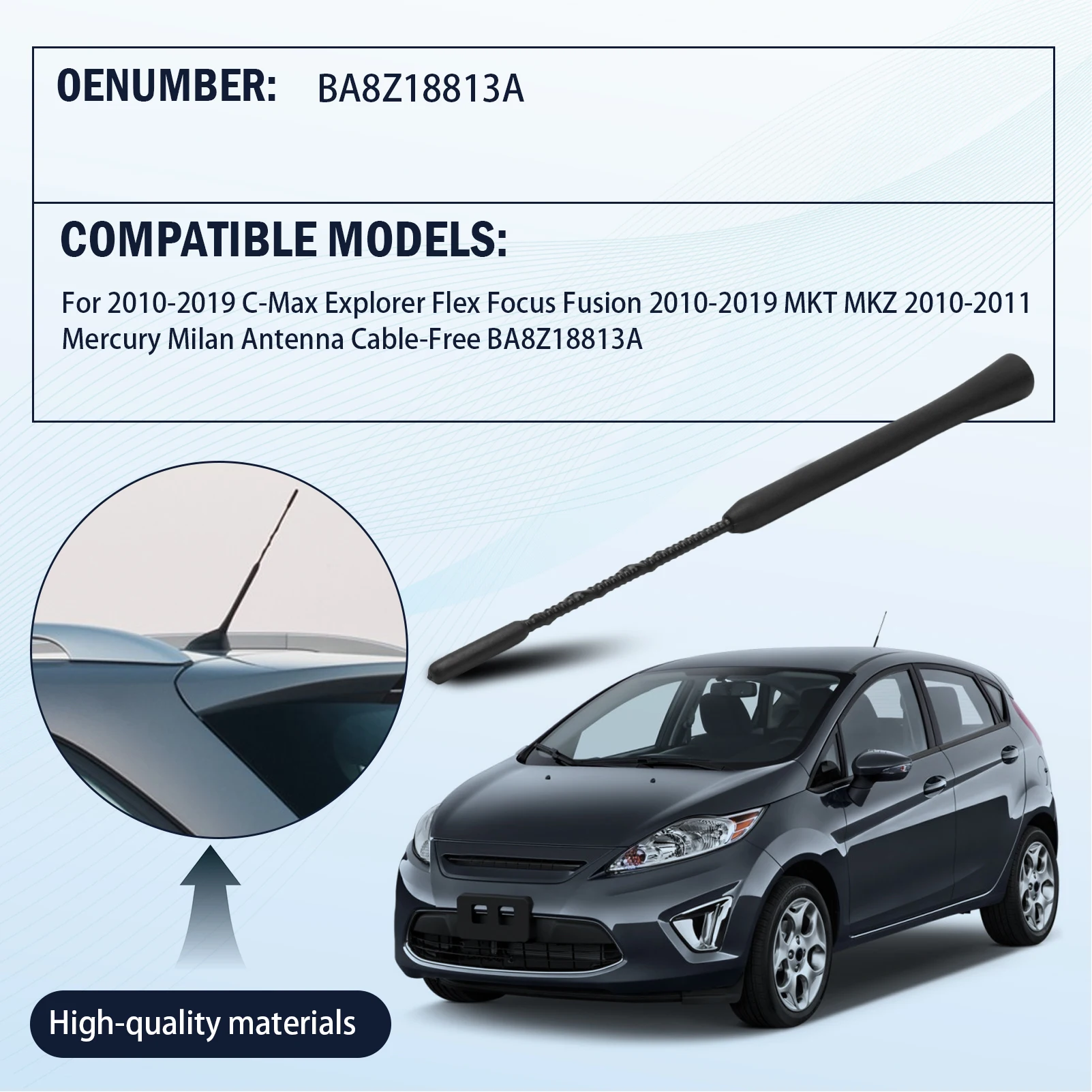 9 Inch Antenna Mast… - image