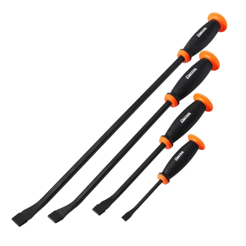 8/12/18/24 pollici Pry Bar Heavy Duty Piede di porco Strikes Cap Nail Puller Scalpello Strumento di riparazione auto Heavy Drop