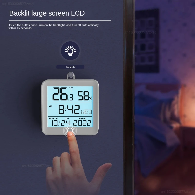 Xiaomi Tuya WIFI Temperature Humidity Sensor Hygrometer Thermometer Smart Home Backlight Support Alexa Google Weather Sensors