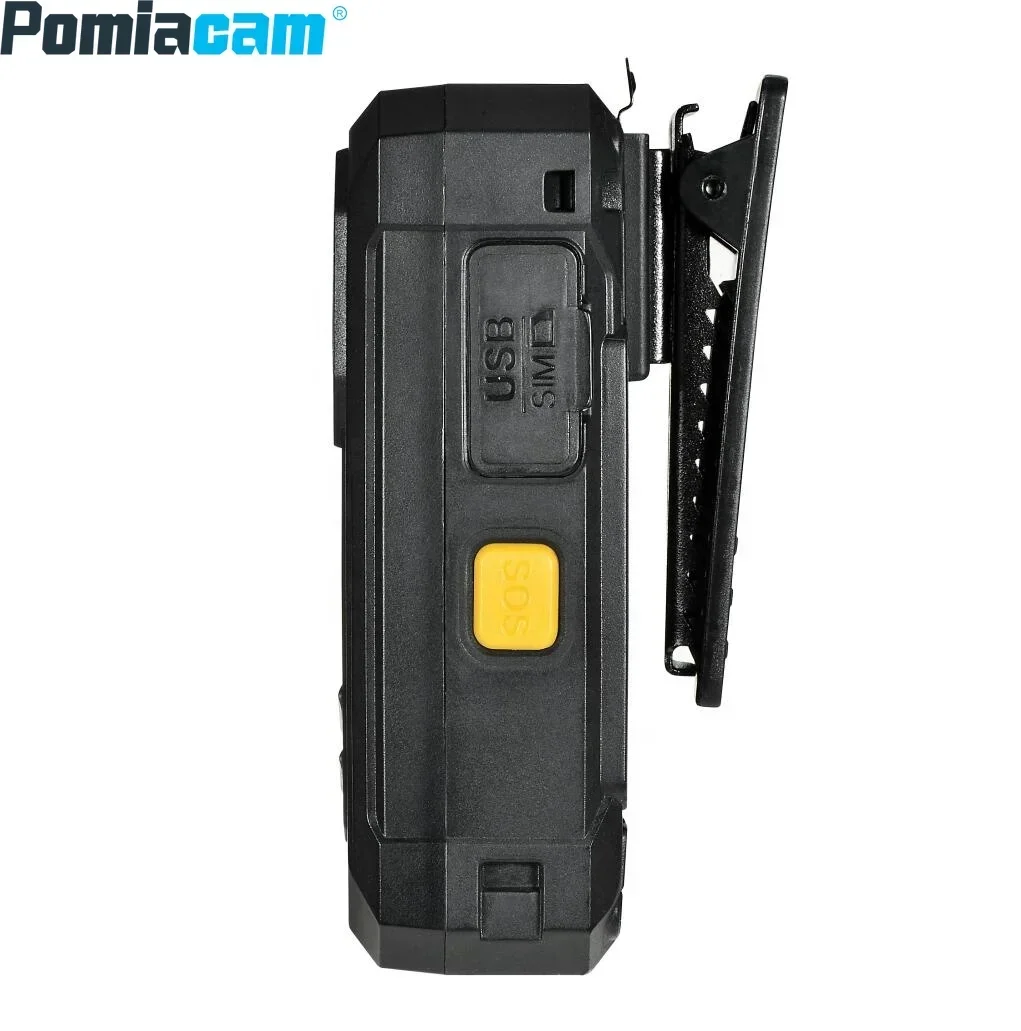 BC107 4G Live Streaming Body Camera with GPS 1512P Resolution Night Vision Waterproof Design 13 Hour Battery  Wearable Camera