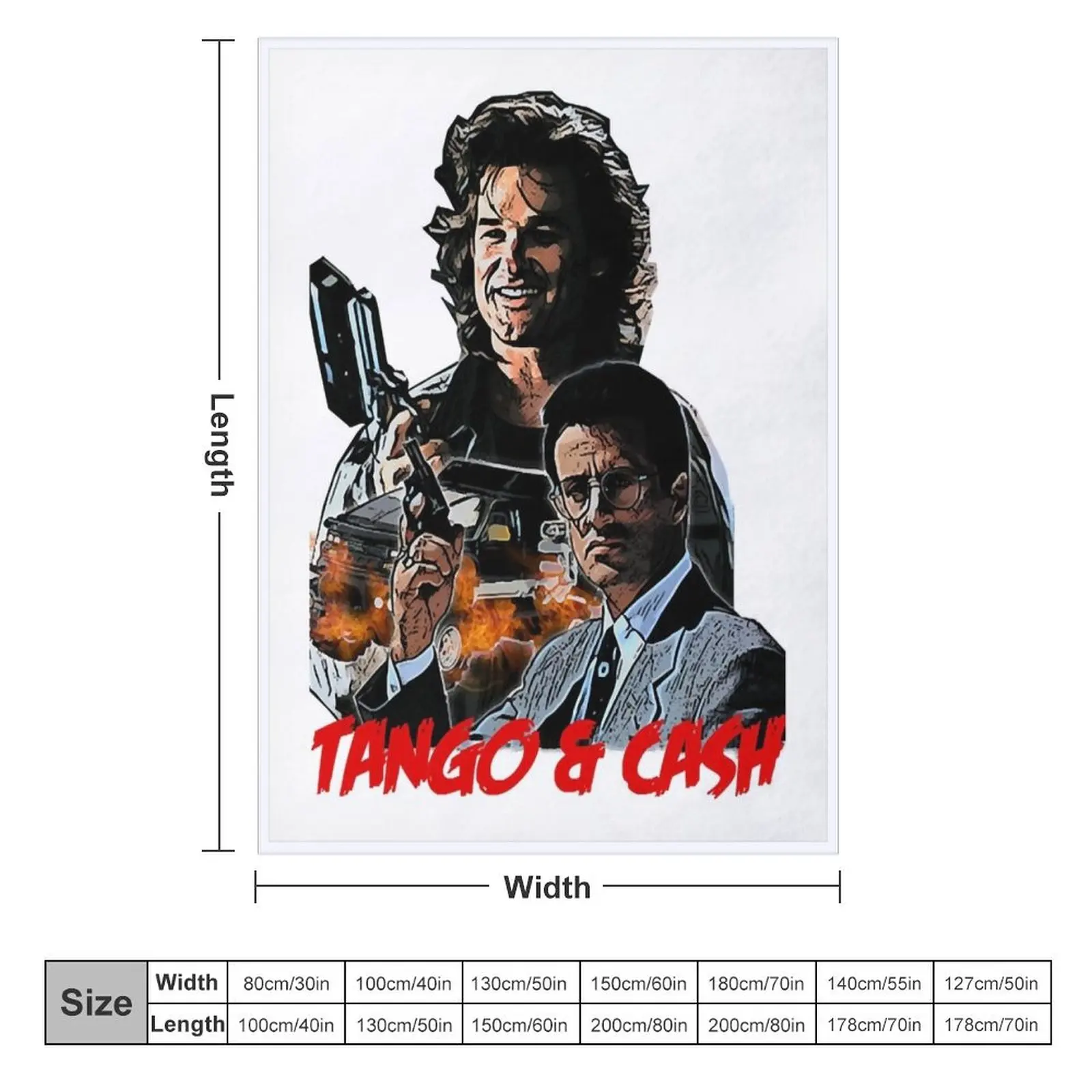 Tango and Cash For Fans Throw Blanket Luxury Bed Fashionable Flannels Retros Blankets