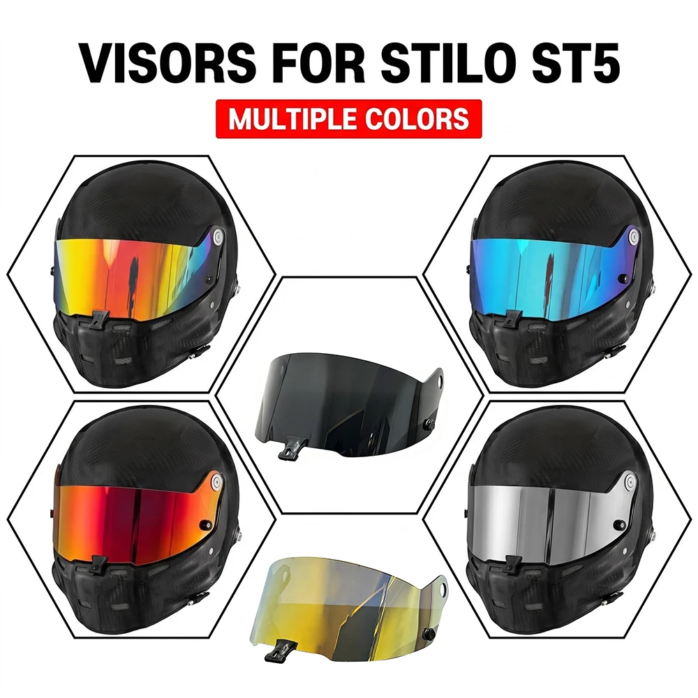 Visor For Stilo ST5 FN R Helmet Replacement Anti-UV Lens