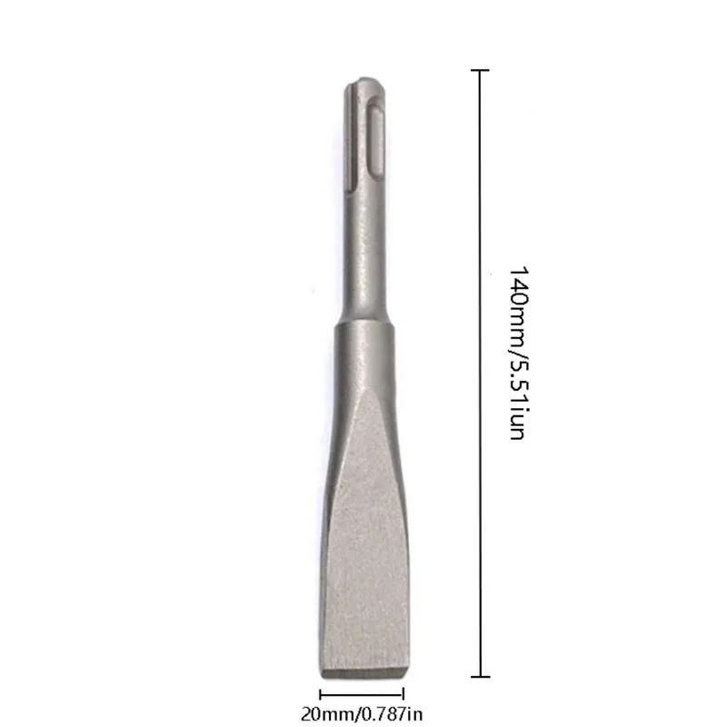 SDS-PLUS-Schaft Elektrohammer-Mauerwerkzeuge: Spitz-, Nuten- und Flachmeißel, Wand- und Steinbohrer für Fliesen, Zement, Beton, Ziegel und Stein – Detail 6