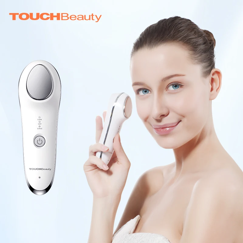 المكتبة الذكية TOUCHBeauty جهاز تجميل ساخن وبارد للتدليك الساخن كريم الوجه جهاز تبريد معزز ضيق