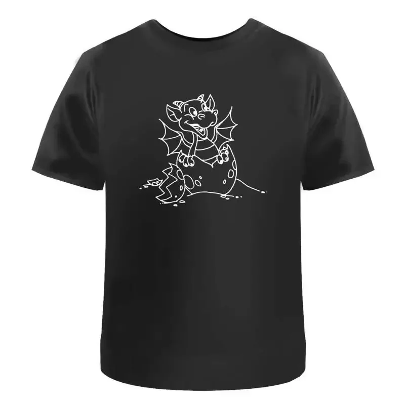 Hatching Baby Dragon' T Shirt 100 Cotton S Xxl Ta012962