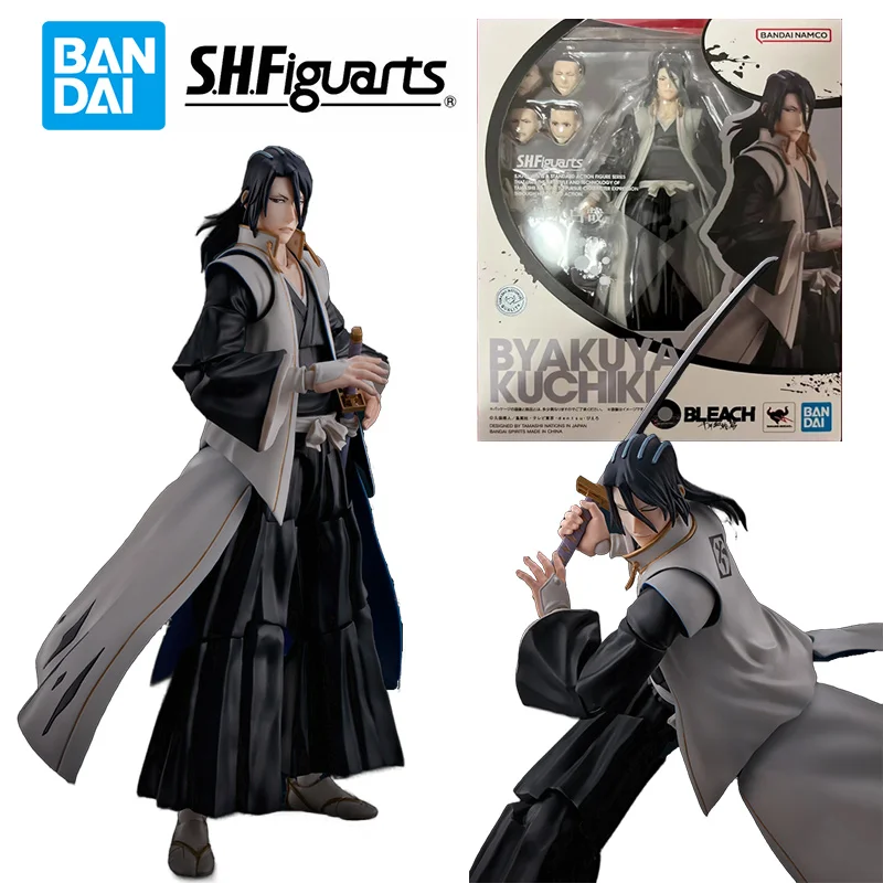 

Bandai Namco S.h.figuarts Byakuya Kuchiki Bleach 16Cm Anime Original Action Figure Model Kit Toy Birthday Gift Collection