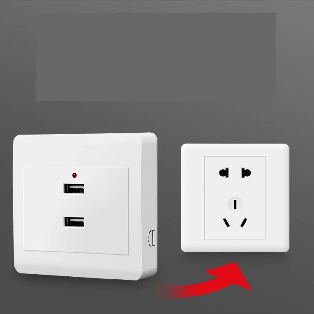 

2/4 Ports 220V to 5V USB 36V to 5V Plug Outlet Charger Station Power Adapter Electrical