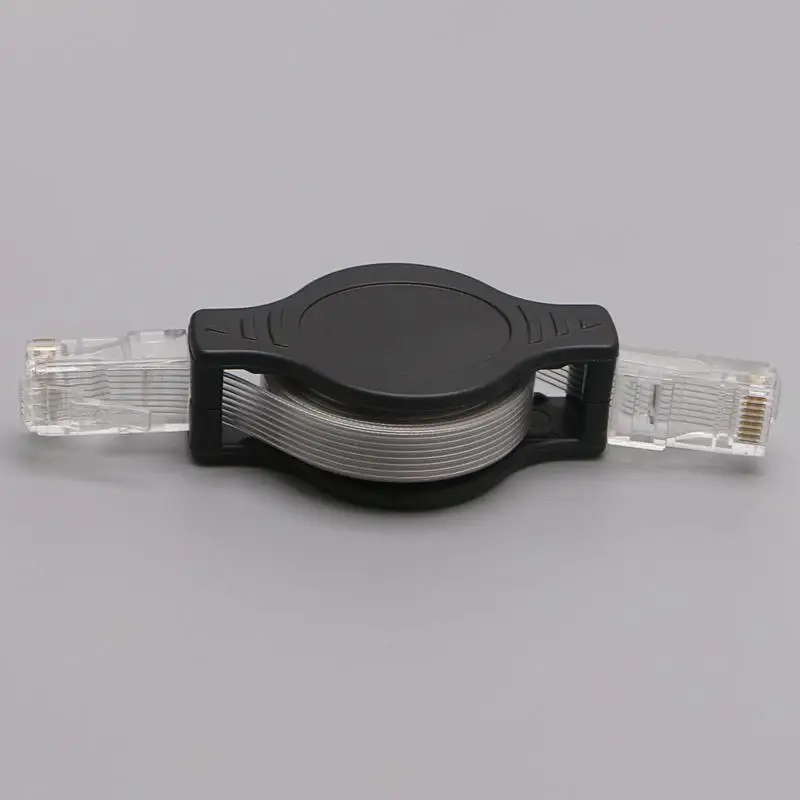 A9LF LAN RJ45 Cáp mạng Internet màu đen cho bộ định tuyến máy tính Ethernet Dây điện