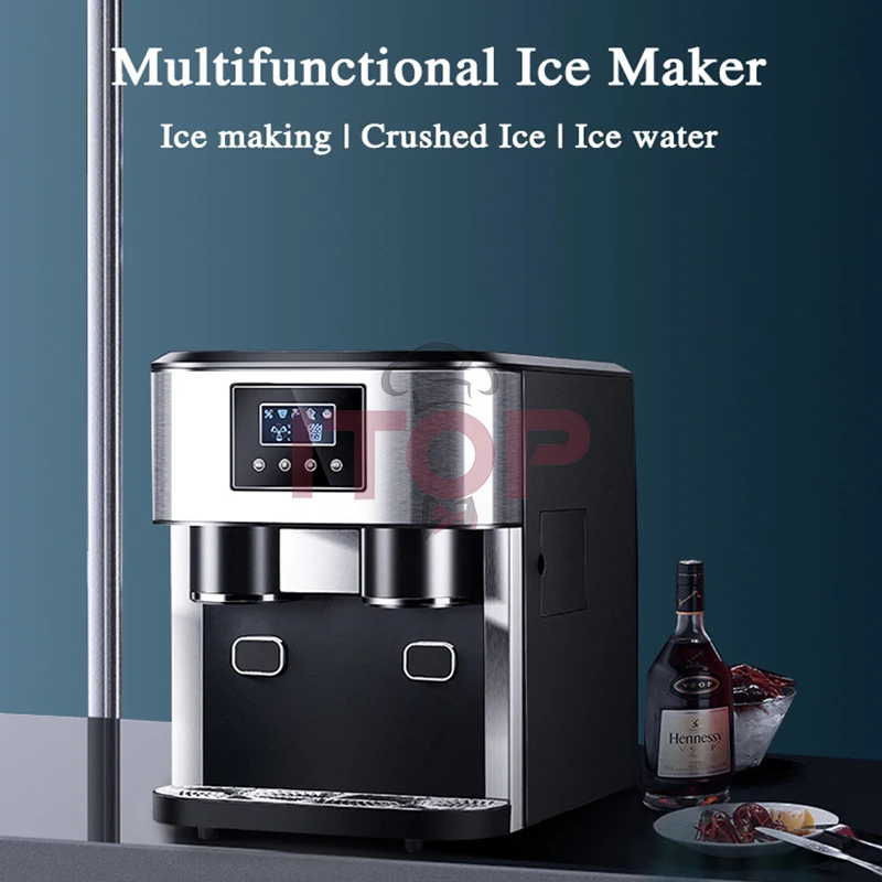 Miếng Dán Cường Lực ITOP Đa Năng Máy Làm Đá Viên Đá Nghiền Nát BĂNG BĂNG Nước Máy Làm Đá Viên Đạn Nứt Máy Làm Đá Máy Bào Đá Mini 110V -220V