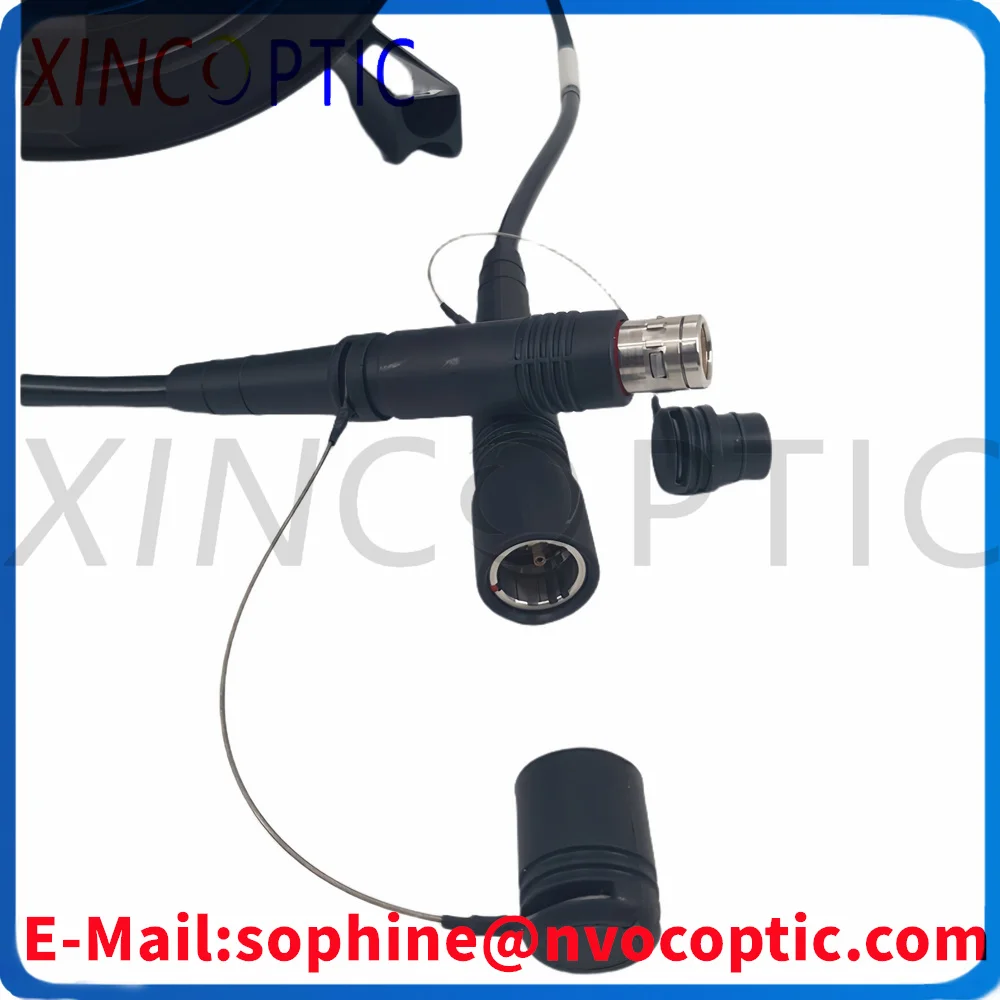 3K/93C SMPTE 100M سلك هجين كهربائي HD كابل كاميرا موصل كهربائي FUW-PUW-75M موصل الألياف البصرية بدون بكرةPCD380