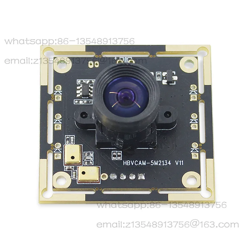 5 million pixel USB camera module manual autofocus OV5693 drive-free facial recognition module 30 frames