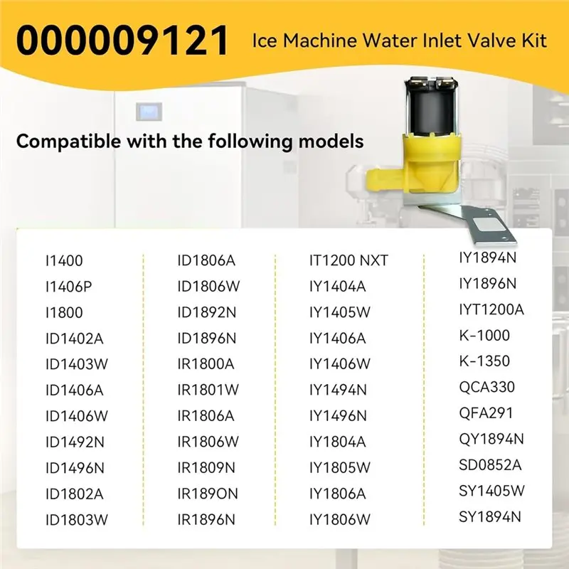 AB46-000009121 Ice Machine Water Inlet Valve Kit For Manitowoc