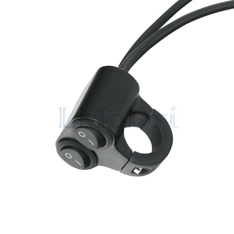 LMoDri 12V Motorcycle ATV Handlebar Dual Button Switch 7/8\