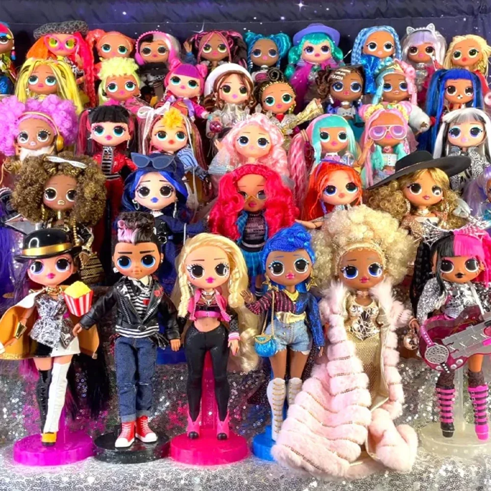 Случайные 3 комплекта кукол LOL OMG, модная большая кукла-сестра, коллекция игрушек для девочек, детский подарок на день рождения и сюрприз