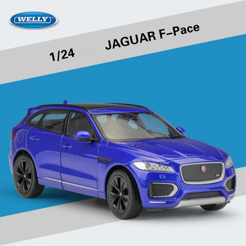 WELLY 1:24 JAGUAR F-Pace Simulation Alloy Car Model  - Suitable for Children's Toys and Collections