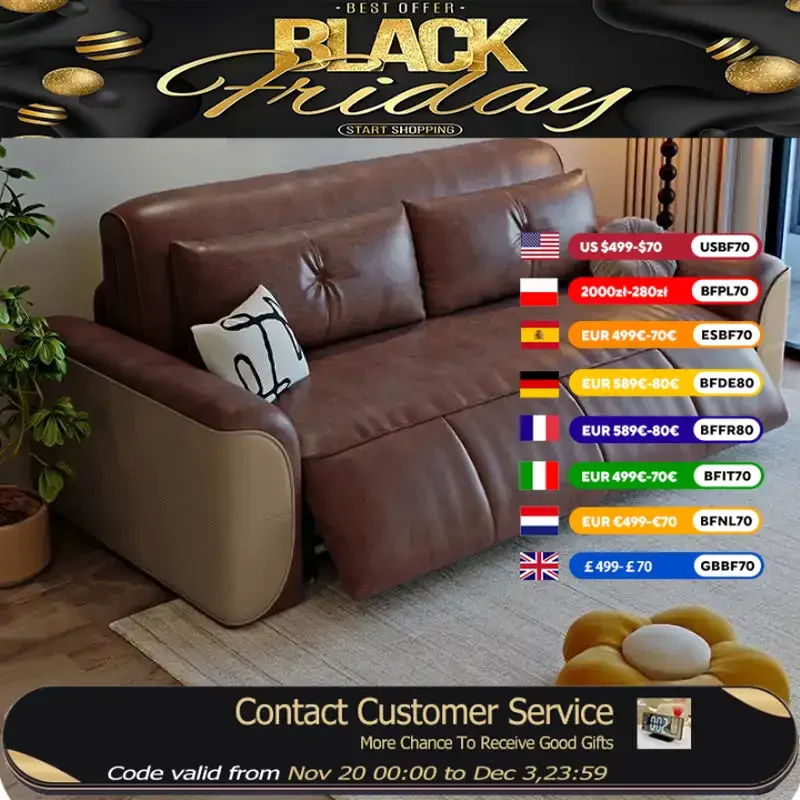 디자인 방수 갈색 소파 하이 백 전기 럭셔리 게으른 라운지 소파 침실 살롱 북유럽 Salas Comprimidas 가구