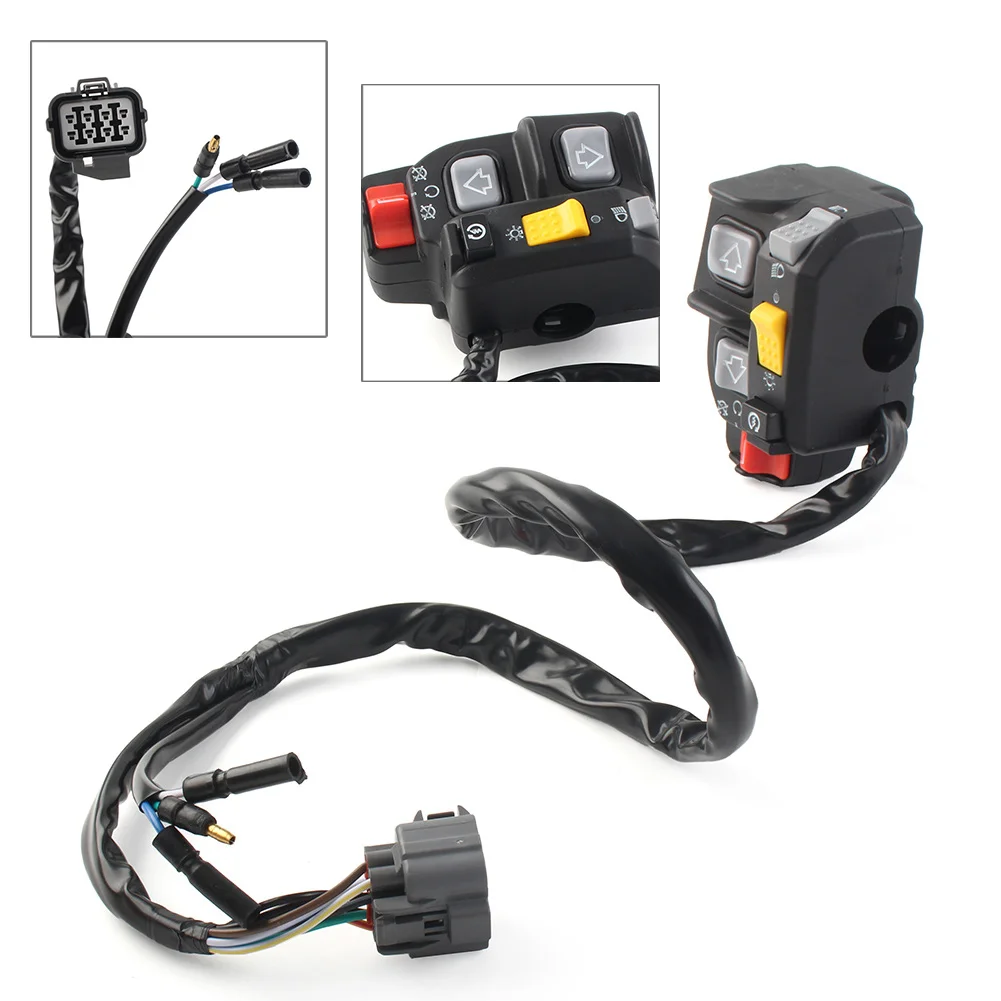 Motorcycle Electric Shift Push Button Shifter Assembly For Honda ATV TRX250TE Recon ES 2002 2003 2004