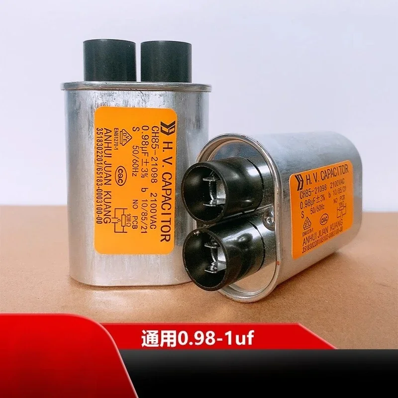 Convient pour le condenseur universel du four à micro-ondes Midea Galanz d'une capacité de 0,95 uf/0,98 uf/1 uf