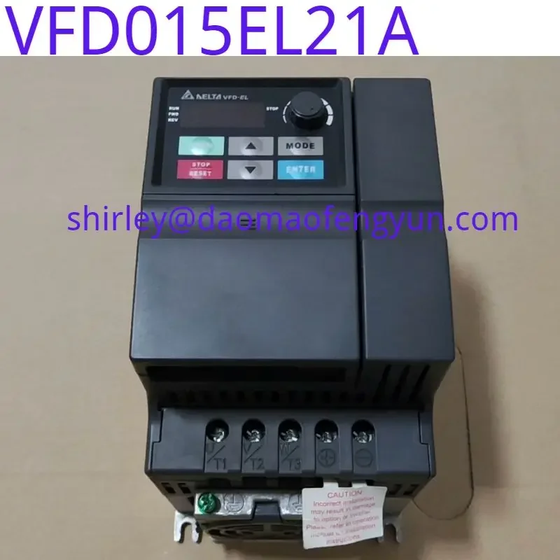 

Used Delta VFD015EL21A frequency converter 1.5kw/220v