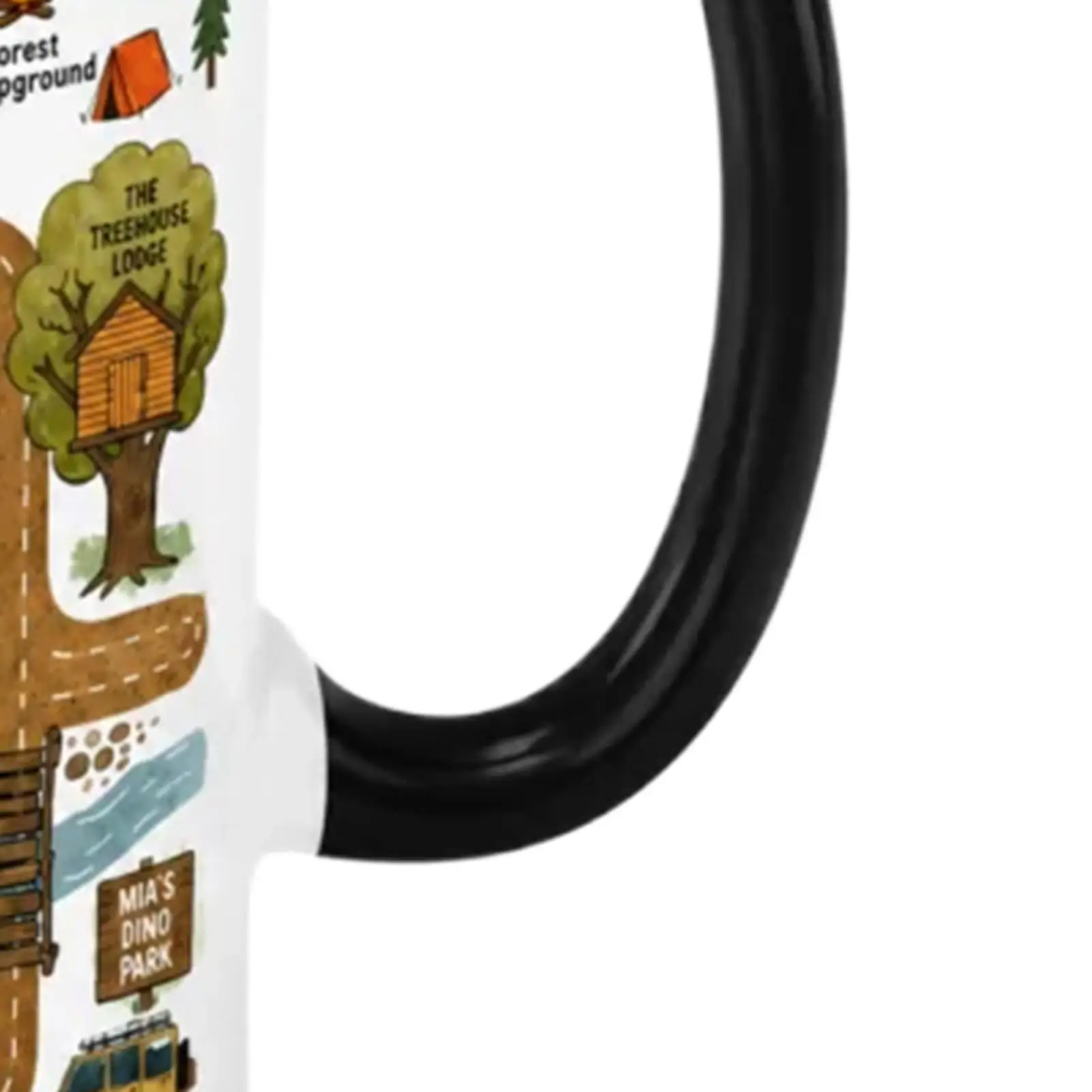 Dad Coffee Mug 330ml Novelty Car Map Print Cup Ceramic Novelty Mugs For Men Adult Kids Mom Friend Tea Office Home Fathers Day