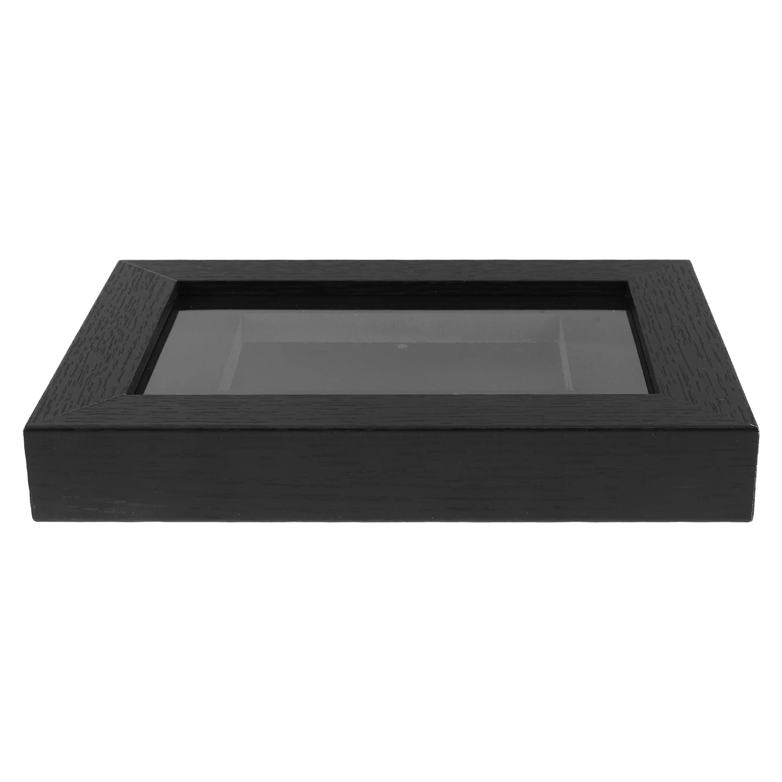 

-Gi-Gi-Take Display Box Baseball Trading Card Frame 2-slot Holder for Wall Cards Black Case Mount