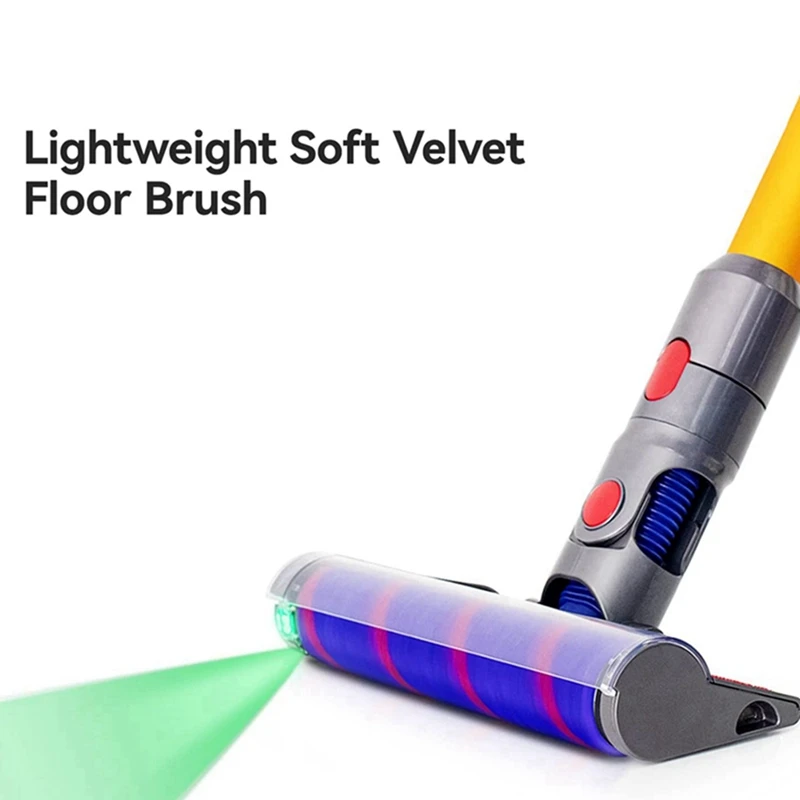 Мягкий валик щетка для Dyson V10 Digital Slim/SV18/V12, тонкие беспроводные стики для пылесосов, аксессуары для деревянного пола