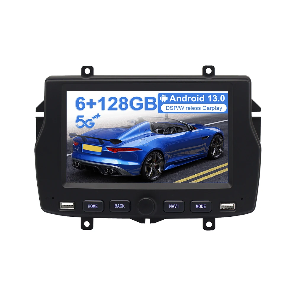 7 inch Screen Android 14.0 8+256GB Car Stereo For FOR LADA VESTA 2015 2016 2017 2018 Car GPS Navi Android wuto Carplay 4G LTE