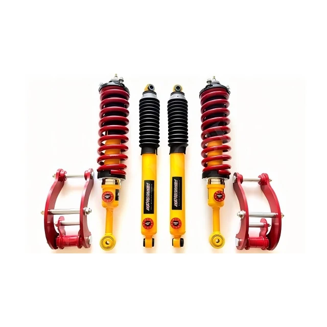 

Adjustable Off Road Shock Absorber 2 3 4 6 Inch Spiral Spring Lifting Ears Penhard Rod Suspension Kit For Mitsubishi L200