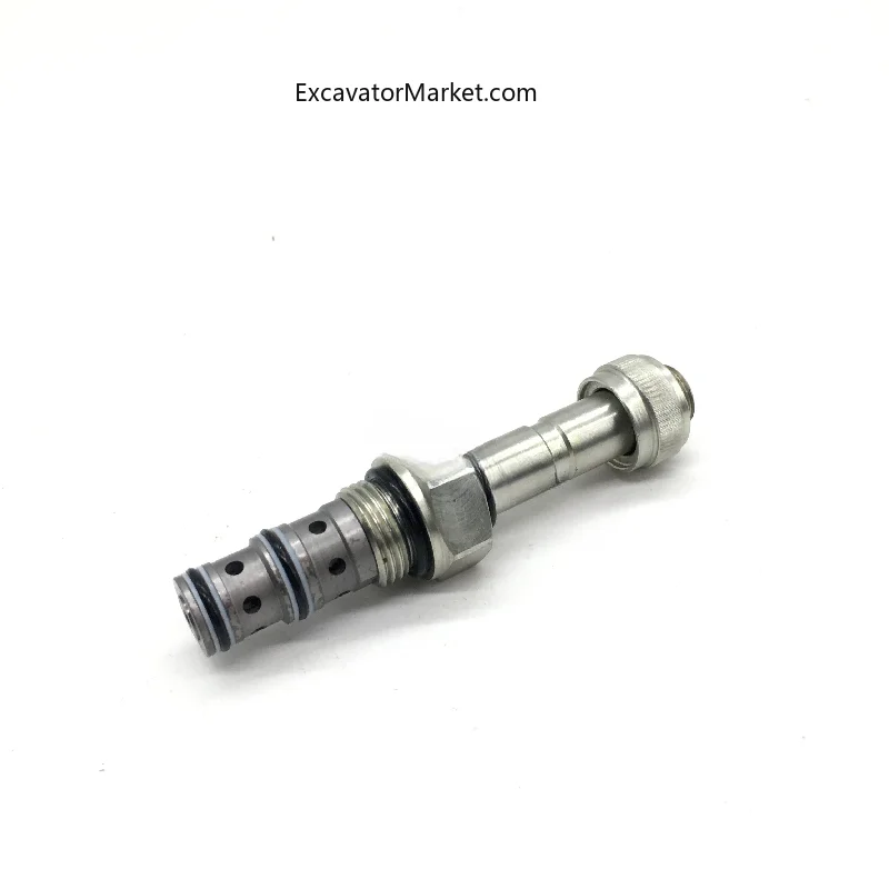 Excavator Parts For Hitachi Zax Ex55 60 200 210 220-5 Excavator Pilot Safety Lock Solenoid Valve Coil Valve Core