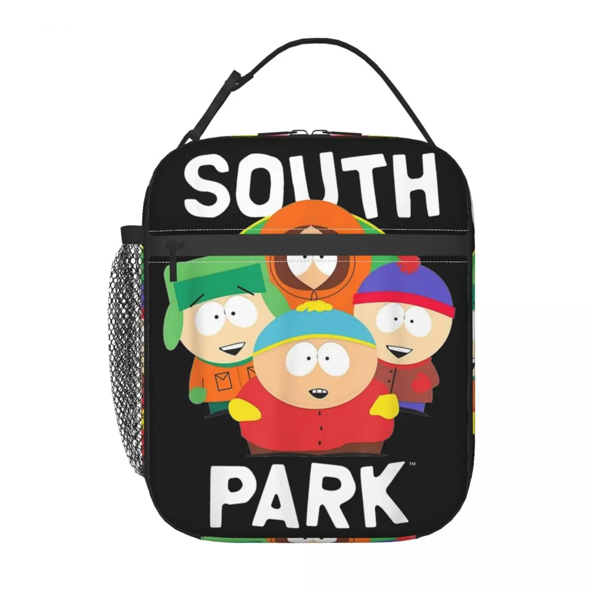 Souths Parked Gang Cartoon Funny Merch Insulated Lunch Bags For Picnic Storage Food Boxes Reusable Thermal Cooler Lunch Boxes