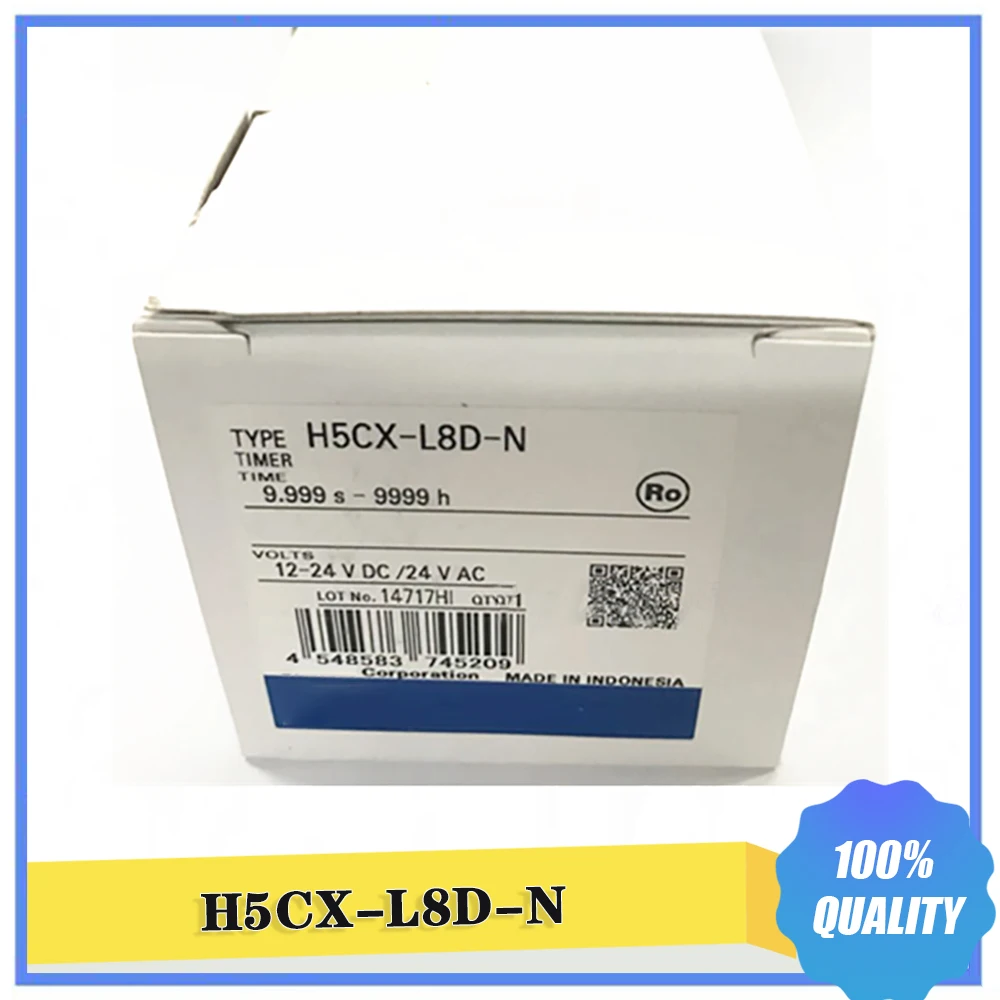 

H5CX-L8D-N Time Relay 12-24VDC/VAC High Quality Fast Ship