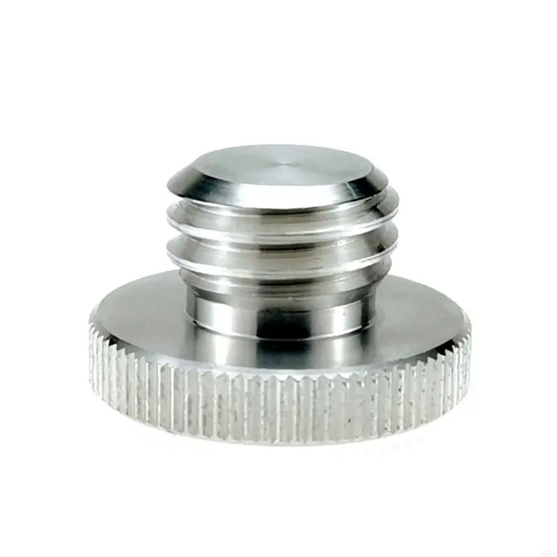 Y55E 1/4-inch to 5/8-inch Threaded Screw Adapter Aluminum Alloy Adapter for Tripod La-ser Level Bos-ch Adapter