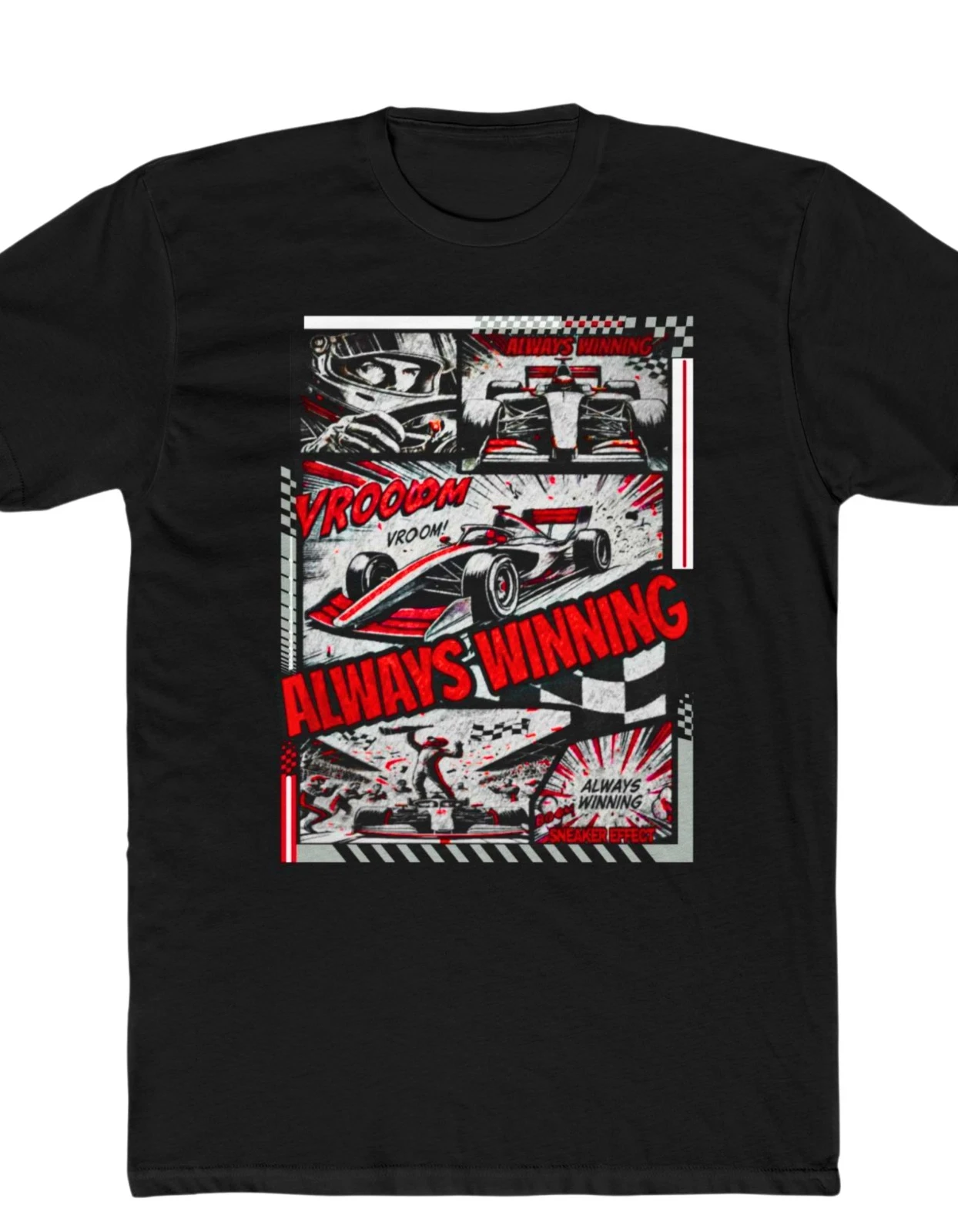 Camiseta con efecto de zapatillas de verano para combinar con Air Jordan 5 Black Metallic Reimagined, informal, con cuello redondo y manga corta para hombre