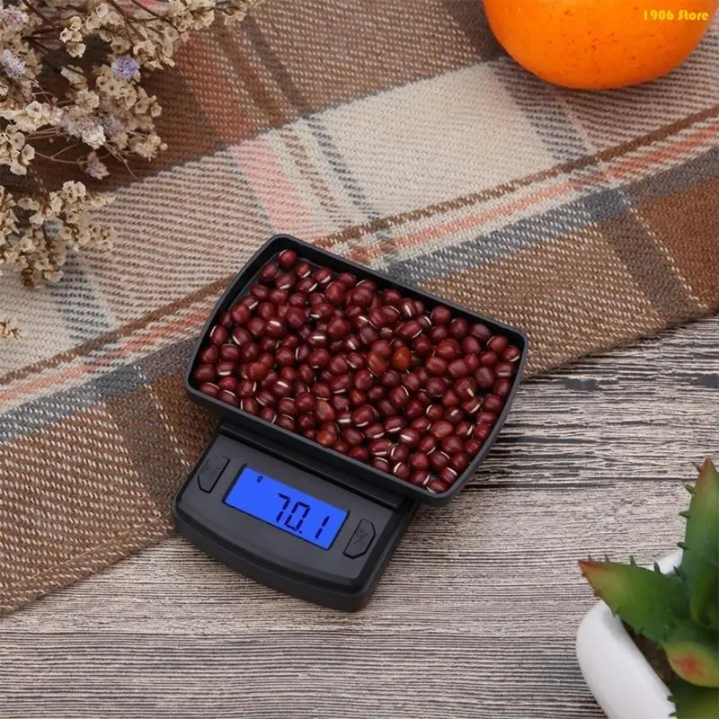U1JB Portable Pocket Scale Jewelry Scale Mini Diamond Gold Coin Small Items Weight