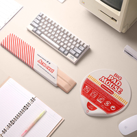 Keyboard Mouse Wrist Rest Ergonomic Office Typing Protect Relax Wrist Memory Foam Mouse Pad Computer Notebook Mouse Pad