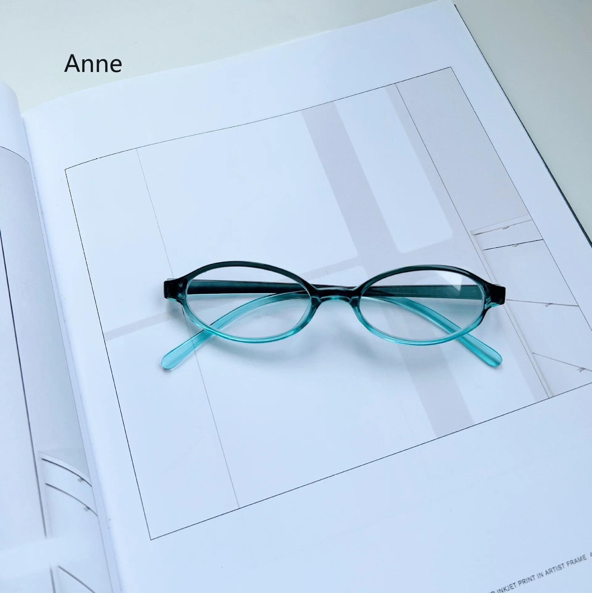 Vintage Oval Small Frame AntiBlue Light Nearsighted Eyewear Finished Ladies Myopia Glasses Prescription Minus Diopter Eyeglasses image 5