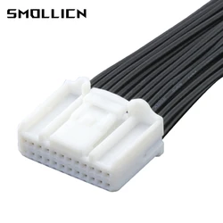 1 Set Car Wire Harness 1318917-1 Audio Navigation Reversing 24 Pin Male And Female Harness Plug With Line 15cm